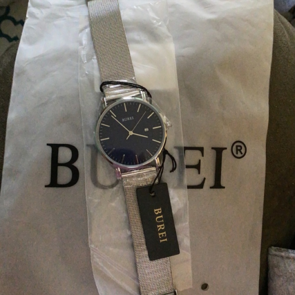 *Never worn* Burei men’s watch